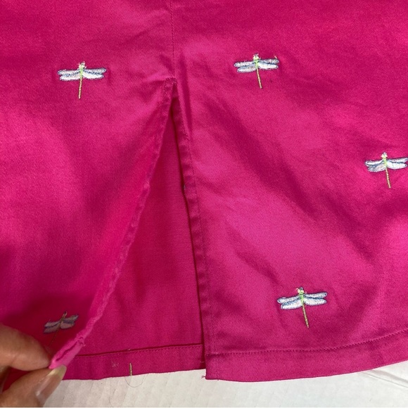 Pendleton Dragonfly Embroidered Skirt Size 10 - Picture 3 of 11